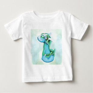 Bitty Water Dragon Baby T-Shirt