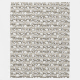 BITUB Pattern (Believe in the Unbelievable) Fleece Blanket