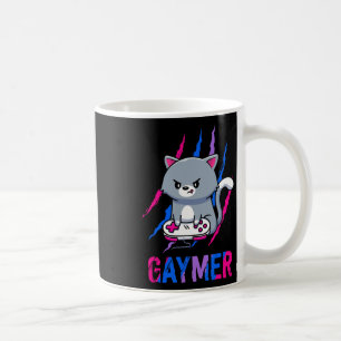 Biual Gaymer Geek Pride Lgbt Video Game Lovers Gif Coffee Mug