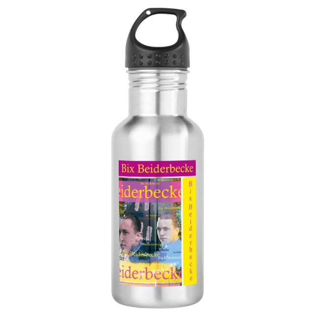 Bix Beiderbecke 532 Ml Water Bottle (Front)