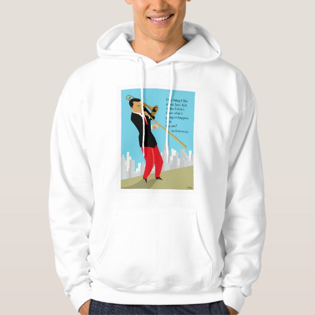 Bix Beiderbecke Hoodie (Front)