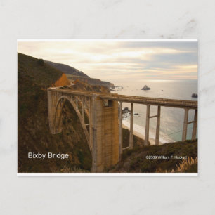 Bixby Bridge Big Sur California Products Postcard