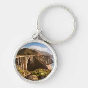Bixby Bridge, Big Sur, California, USA Keychain