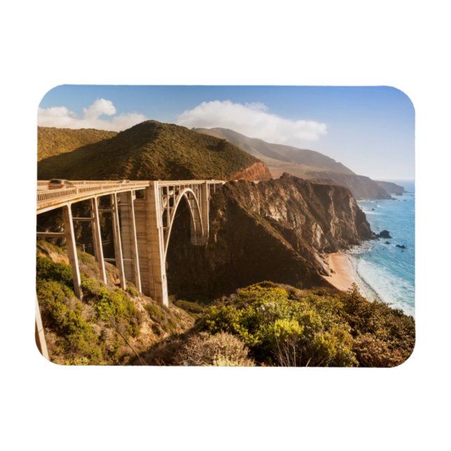 Bixby Bridge, Big Sur, California, USA Magnet (Horizontal)