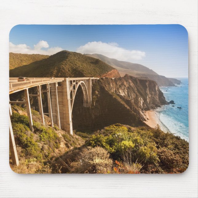 Bixby Bridge, Big Sur, California, USA Mouse Pad (Front)