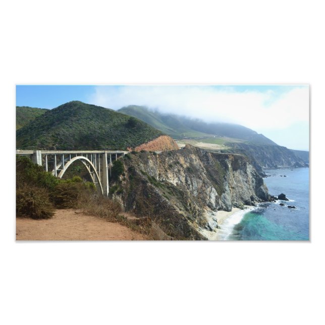 Bixby Bridge, Big Sur Photo Print (Front)
