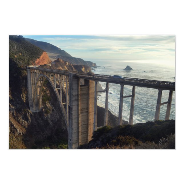Bixby Bridge Photo Print (Front)