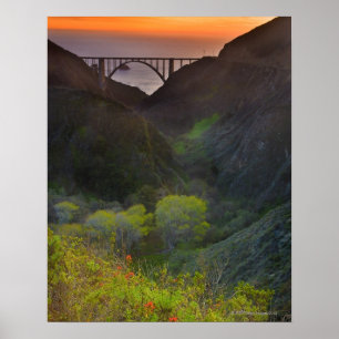 Bixby Bridge Poster