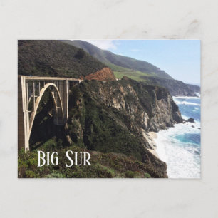 Bixby Creek Bridge, Big Sur Coast, CA Postcard