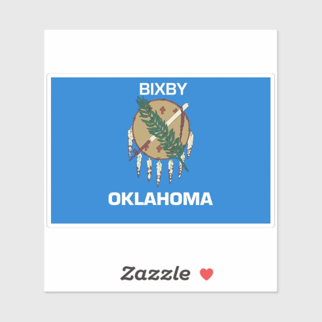 Bixby Oklahoma Flag (Sheet)