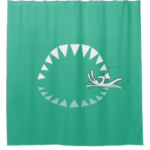 BixTheRabbit Shower Curtain