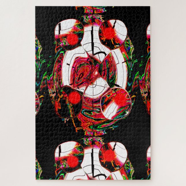 Bizarre art jigsaw puzzle (Vertical)