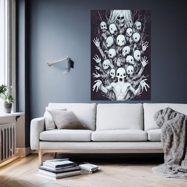 Bizarre strange family portrait | AI Art Poster (Creator Uploaded)