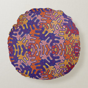 Bizarro Fall Round Pillow