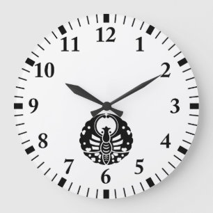 Bizen butterfly large clock