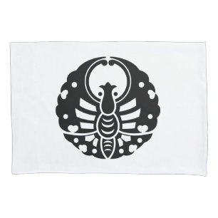 Bizen butterfly pillowcase