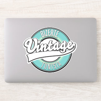 Bizerte tunisia vintage style logo