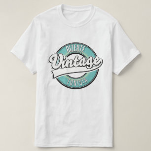 Bizerte tunisia vintage style logo T-Shirt