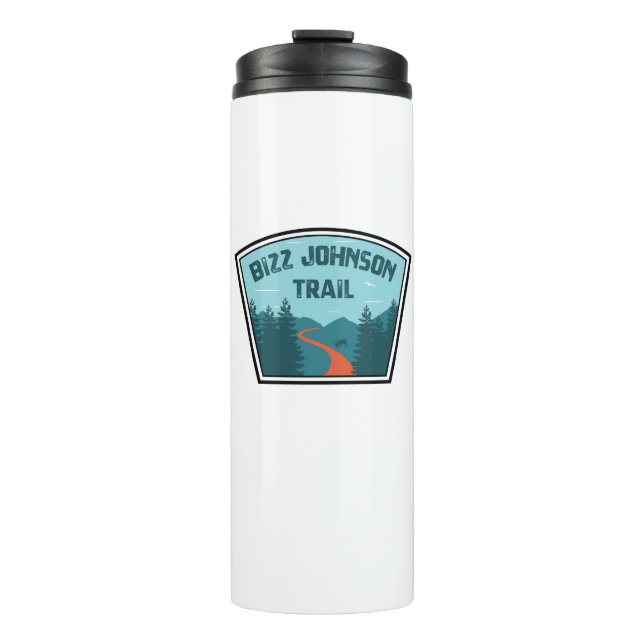 Bizz Johnson Trail Thermal Tumbler (Front)