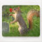 BizzareWorld Mourning Squirrel Mouse Pad