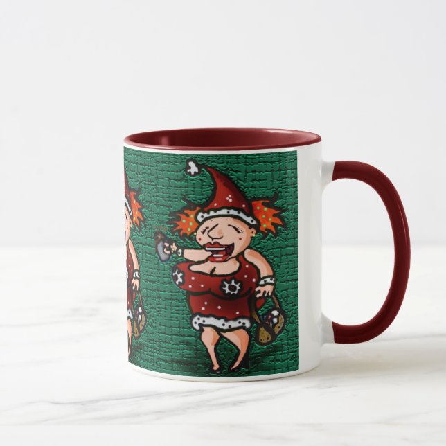 Bizzy's Christmas Buzz Mug (Right)