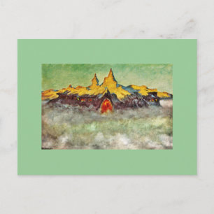 Bjerg - Troll Mountain Postcard