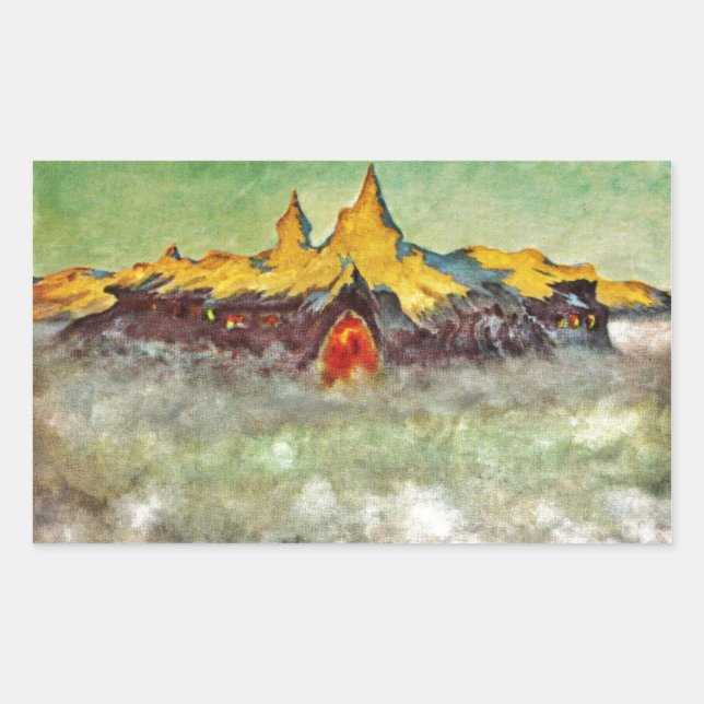 Bjerg - Troll Mountain Sticker (Front)