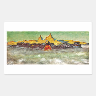 Bjerg - Troll Mountain Sticker