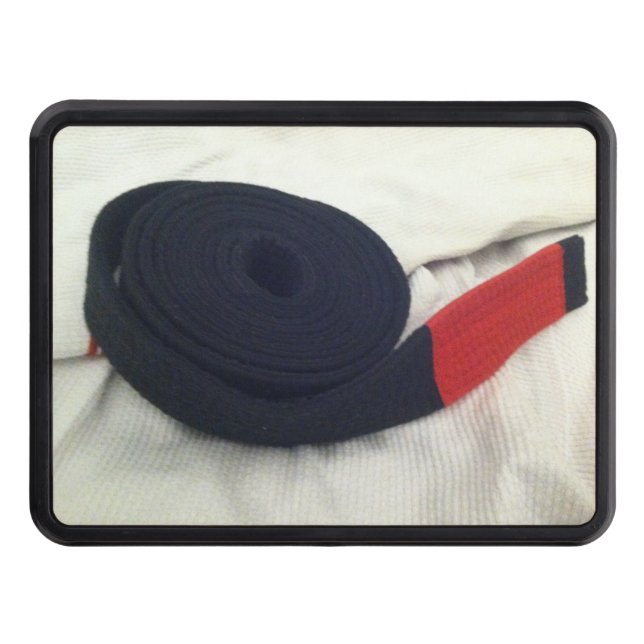 BJJ Black Belt Hitch Cover (Front)
