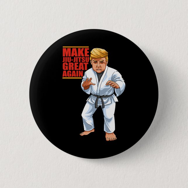 Bjj - Brazilian Jiu Jitsu And Grappling Gifts Funn 2 Inch Round Button (Front)