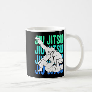 BJJ Brazilian Jiu Jitsu Kids Boys Men Jiujitsu Coffee Mug