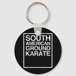 Bjj Brazilian Jiu Jitsu South American Ground Kara Keychain