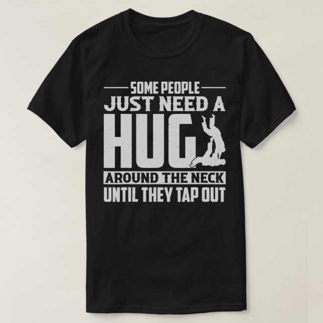 BJJ Brazilian Jiu Jitsu  T-Shirt (Design Front)