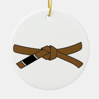 BJJ brun ceinture ornement Jiu-jitsu brésilien