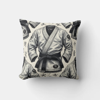 BJJ ceinture noire coussin coussin