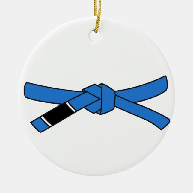 BJJ ornement ceinture bleue (Devant)