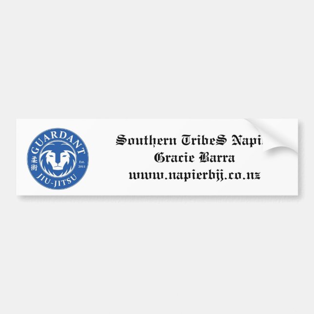 BJJ products Bumper Sticker (Front)
