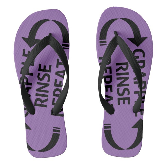 BJJ Ranked sandals (Purple belt) (Footbed)