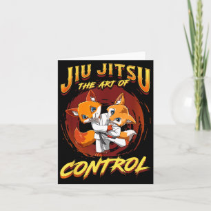 BJJ The Art Of Control - Grappling Jiu Jitsu Card
