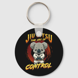 BJJ The Art Of Control - Grappling Jiu Jitsu cute Keychain