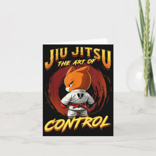 BJJ The Art Of Control - Grappling Jiu Jitsu Fox Card