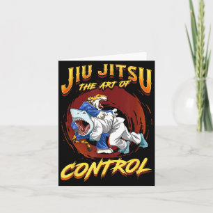 BJJ The Art Of Control - Grappling Jiu Jitsu Shark Card