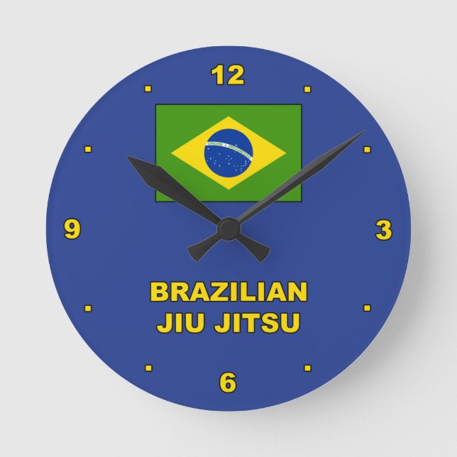 BJJ Wall Clock (Front)