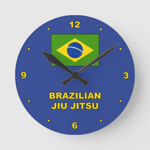 BJJ Wall Clock