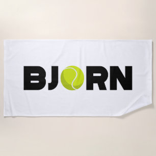 Bjorn Tennis Beach Towel