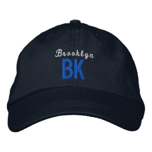 BK Brooklyn New York Personalized Adjustable Hat