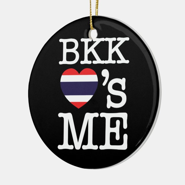 BKK LOVE'S ME CERAMIC ORNAMENT (Left)