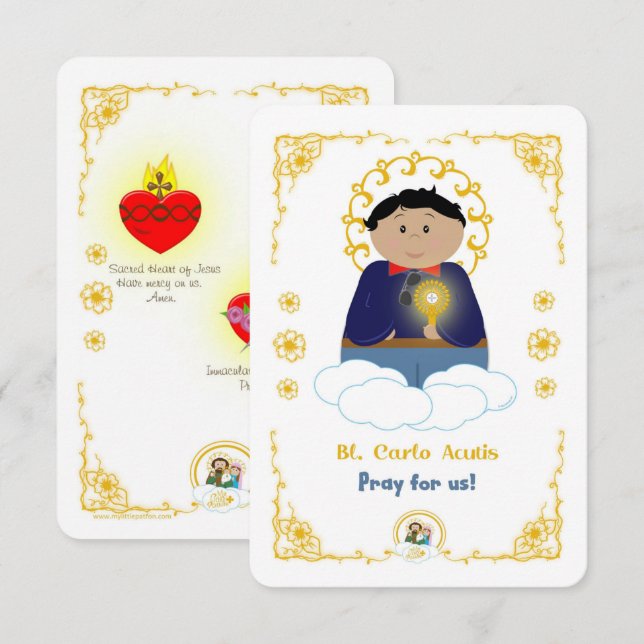 Bl. Carlo Acutis Holy Card (Front/Back)