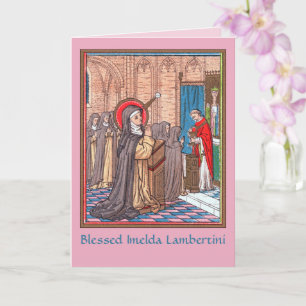 Bl. Imelda Lambertini's Miracle (VVP 010)  Card