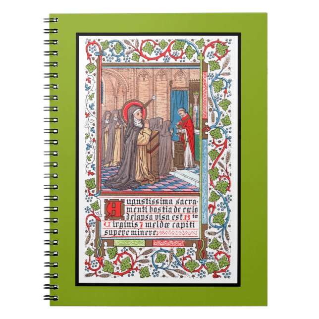 Bl. Imelda Lambertini's Miracle (VVP 010)  Notebook (Front)
